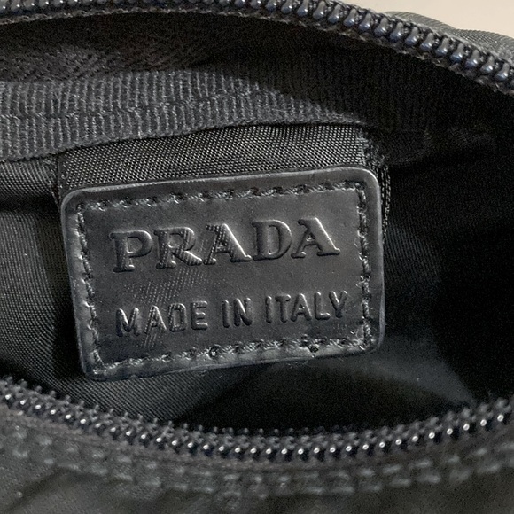 Prada Tessuto Nylon Pouch Black Authentic - Picture 6 of 7